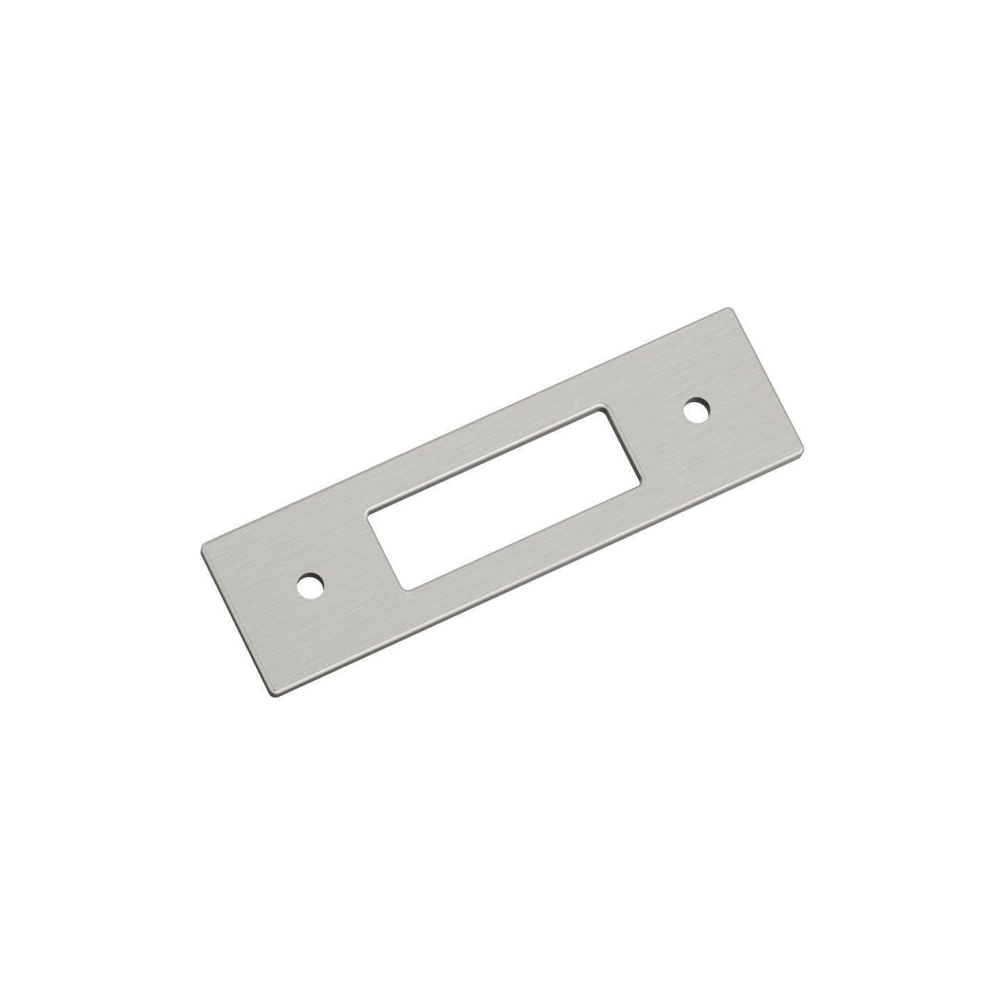 Amerock Medora Backplate - 3 inch (76mm) CTC - Satin Nickel