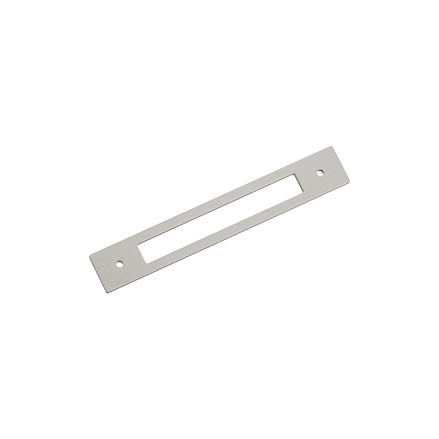 Amerock Medora Backplate - 6-5/16 inch (160mm) CTC - Satin Nickel