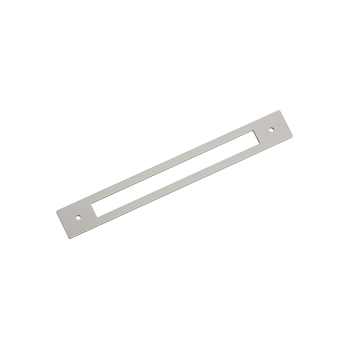 Amerock Medora Backplate - 8-13/16 inch (224mm) CTC - Satin Nickel