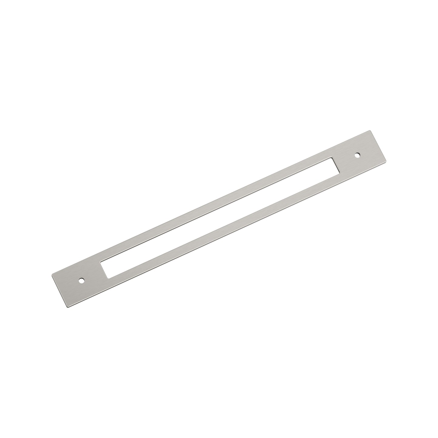 Amerock Medora Backplate - 12 inch (305mm) CTC - Satin Nickel