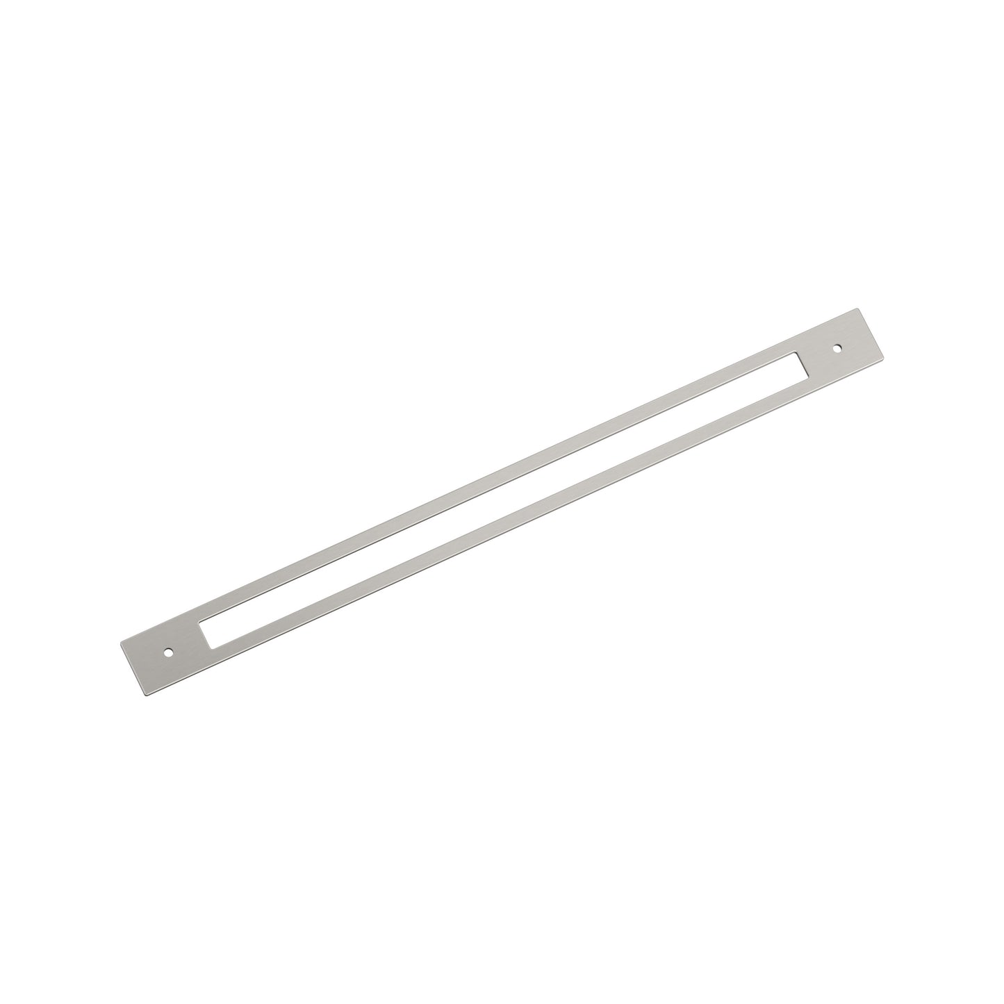 Amerock Medora Backplate - 18 inch (457mm) CTC - Satin Nickel