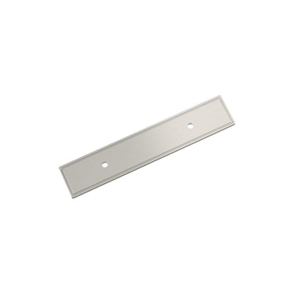 Amerock Thoreau Cabinet Backplate - Satin Nickel
