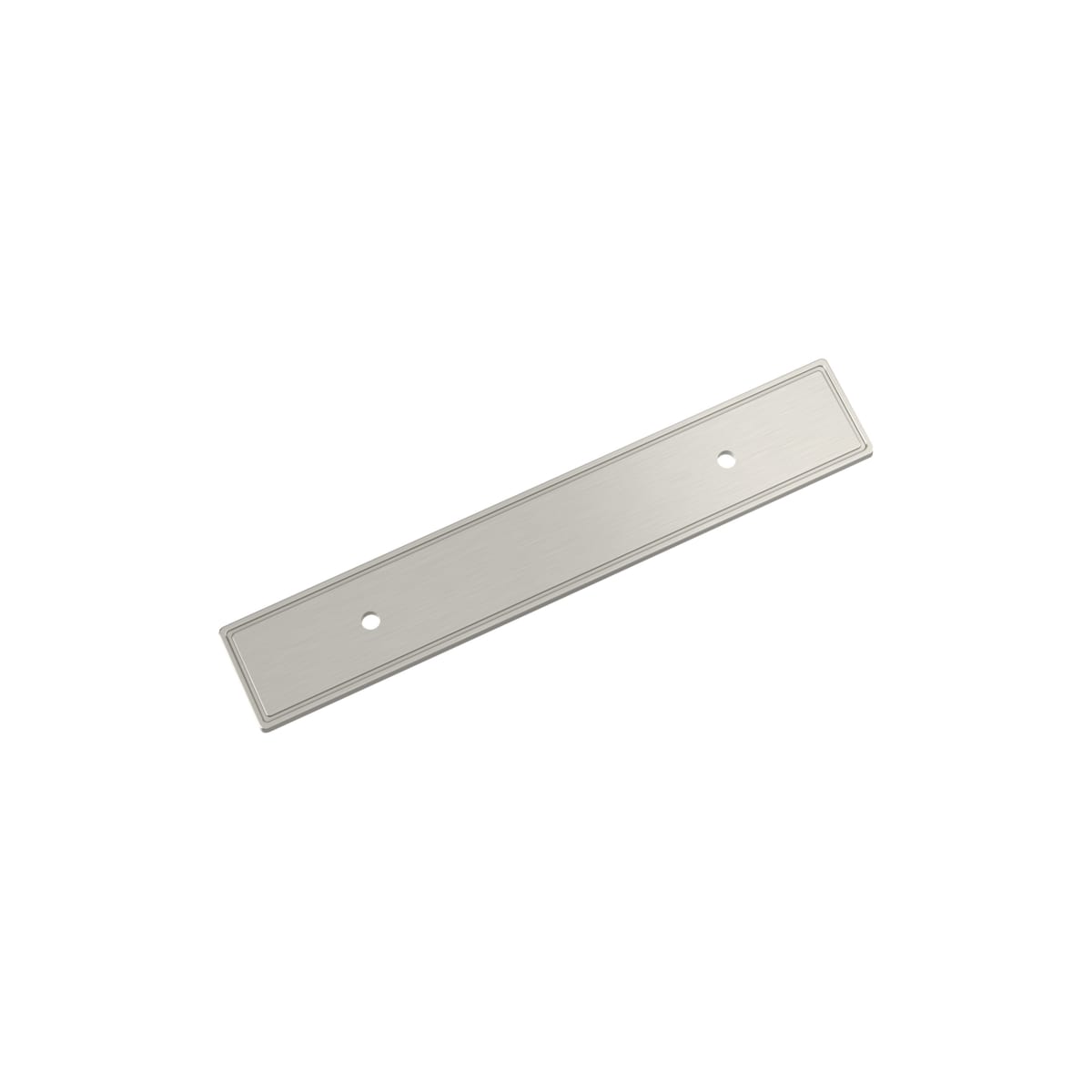 Amerock Thoreau Cabinet Backplate - Satin Nickel