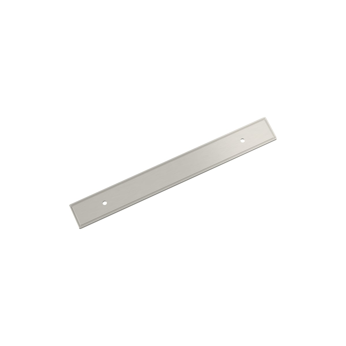 Amerock Thoreau Cabinet Backplate - Satin Nickel
