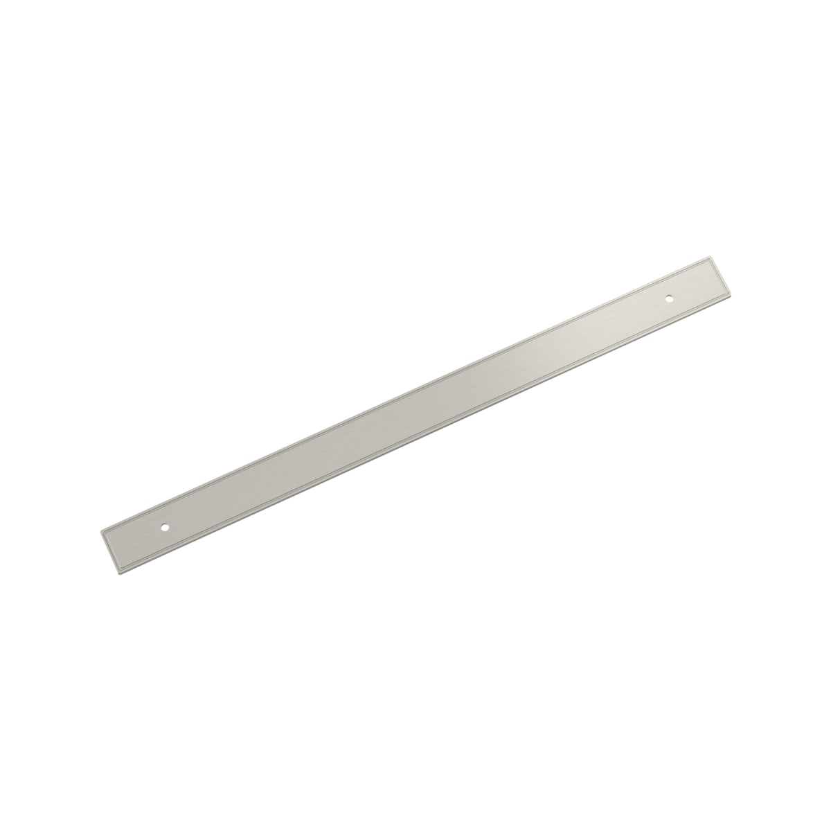 Amerock Thoreau Cabinet Backplate - Satin Nickel