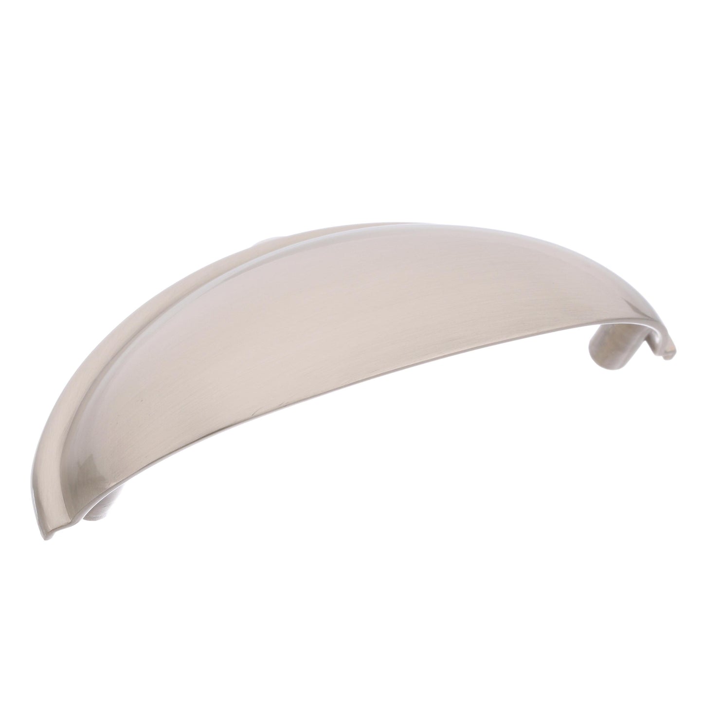 Amerock Ravino Cup Pull - 3 inch (76mm) CTC - Satin Nickel