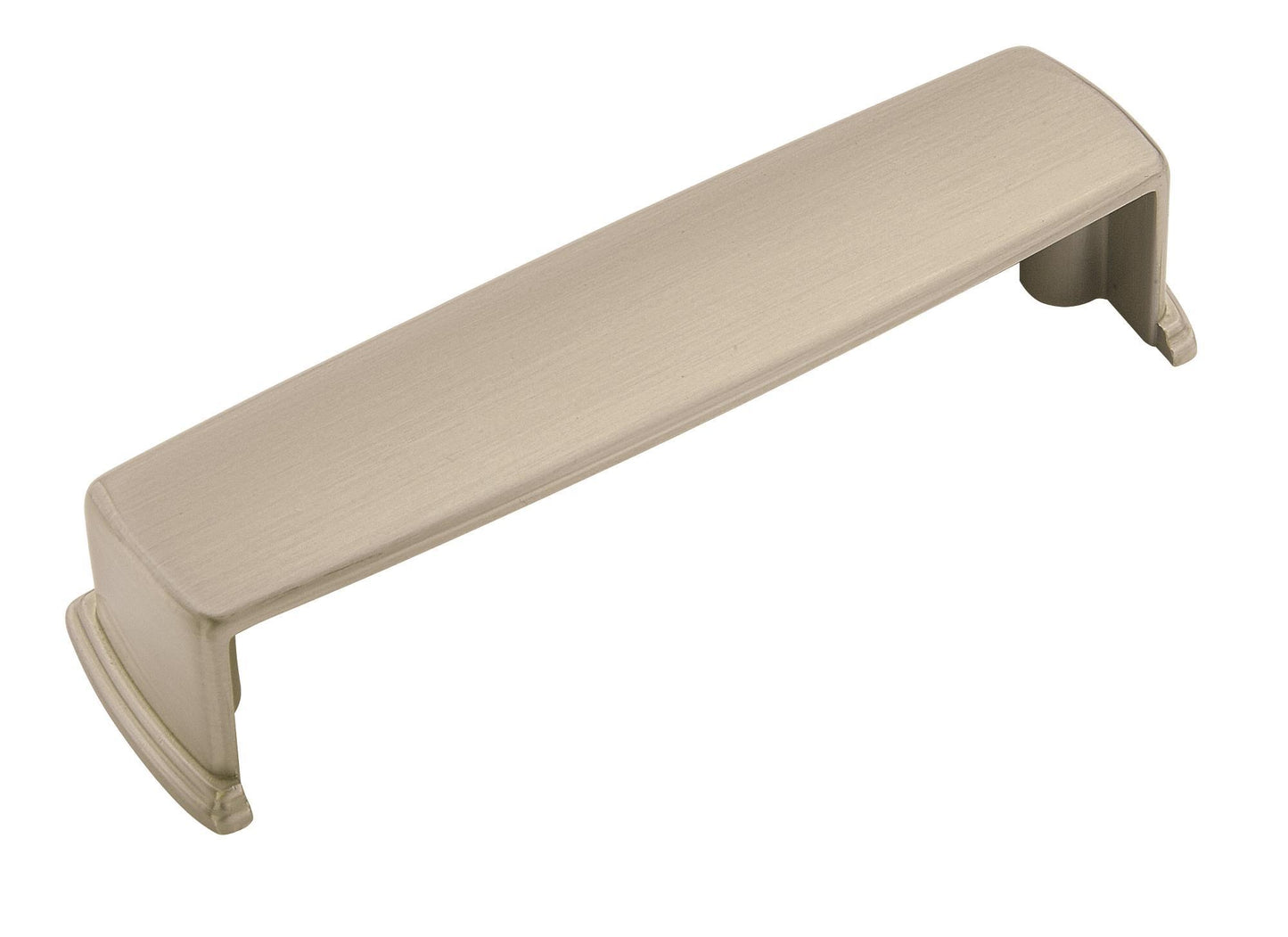 Amerock Kane Cup Pull - 3-3/4 inch (96mm) CTC - Satin Nickel