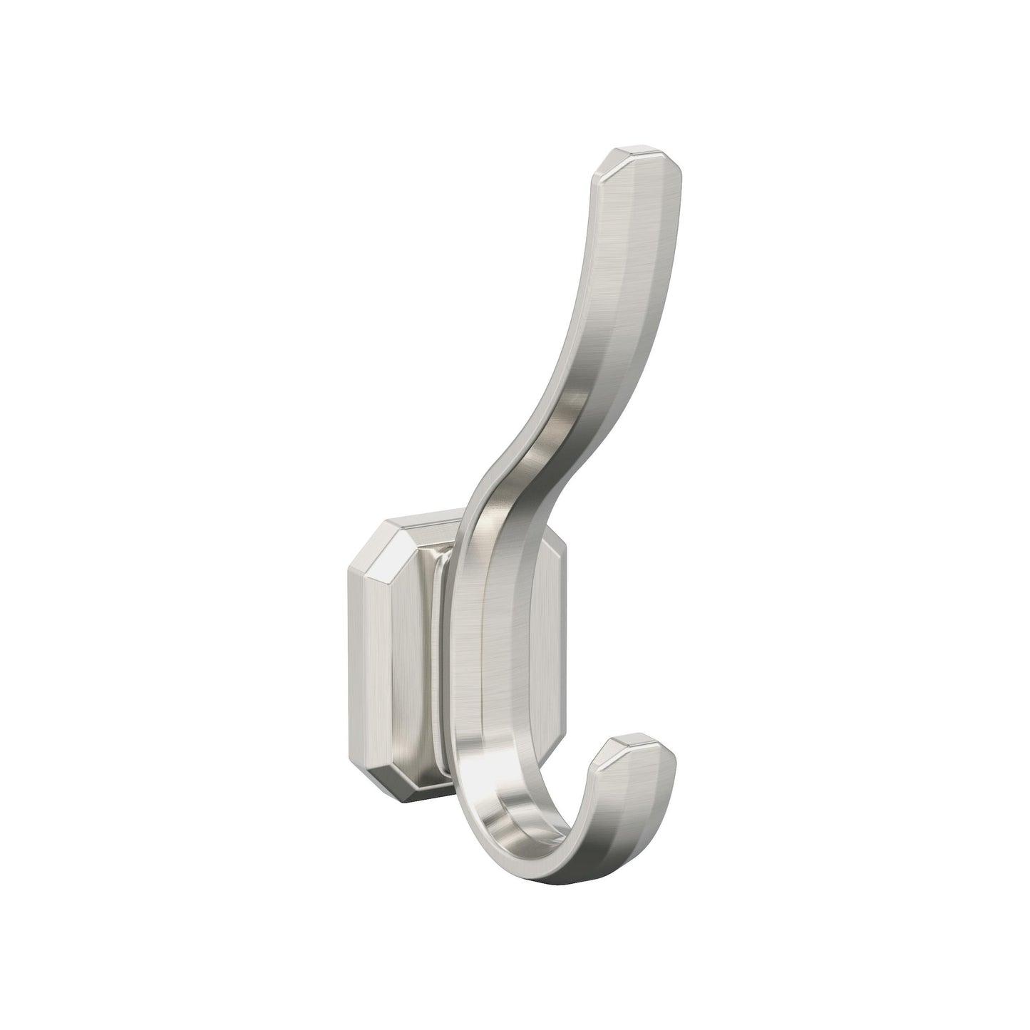 Amerock Granlyn Decorative Hook - Double Prong - Satin Nickel