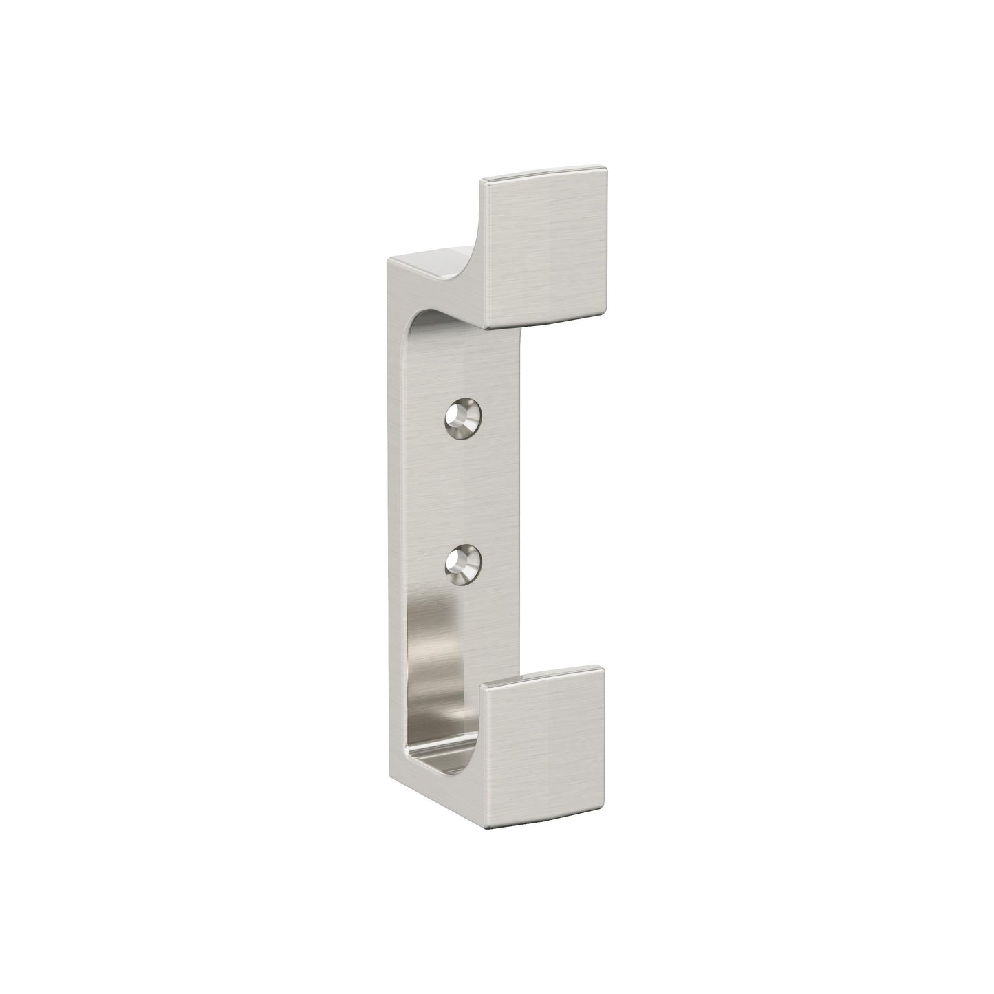 Amerock Bray Decorative Hook - Double Prong - Satin Nickel