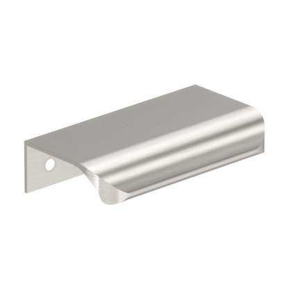 Amerock Streamline Tab Edge Pull - Satin Nickel