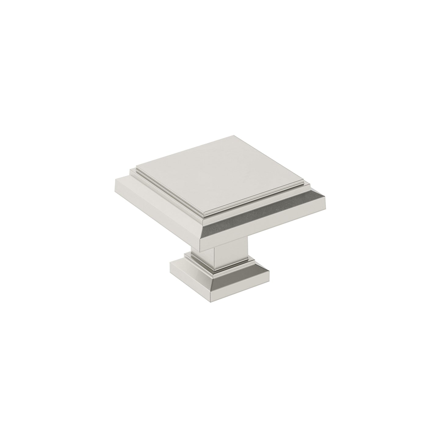 Amerock Appoint Knob - 1-1/4 inch (32mm) Length - Satin Nickel