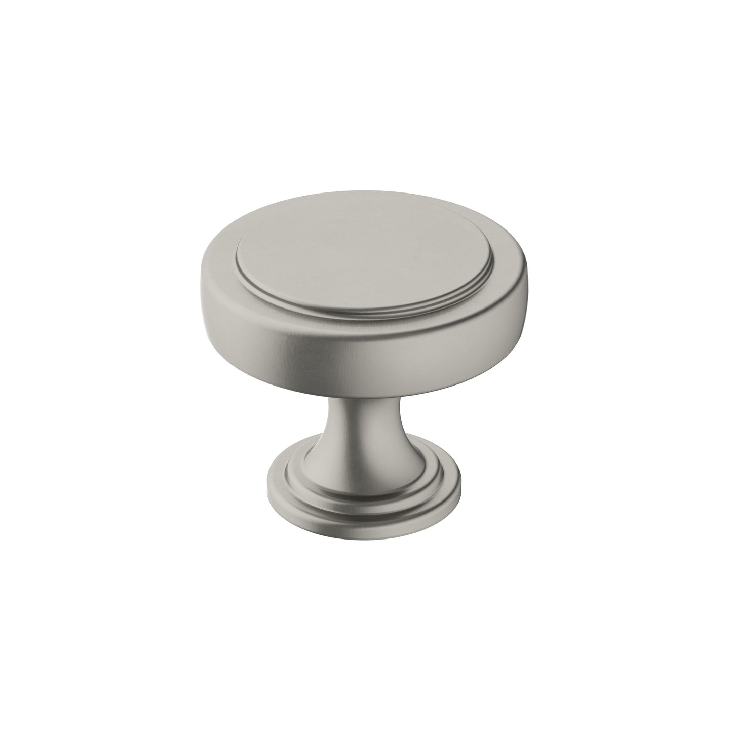 Amerock Exceed Knob - 1-3/8 inch (35mm) Diameter - Satin Nickel