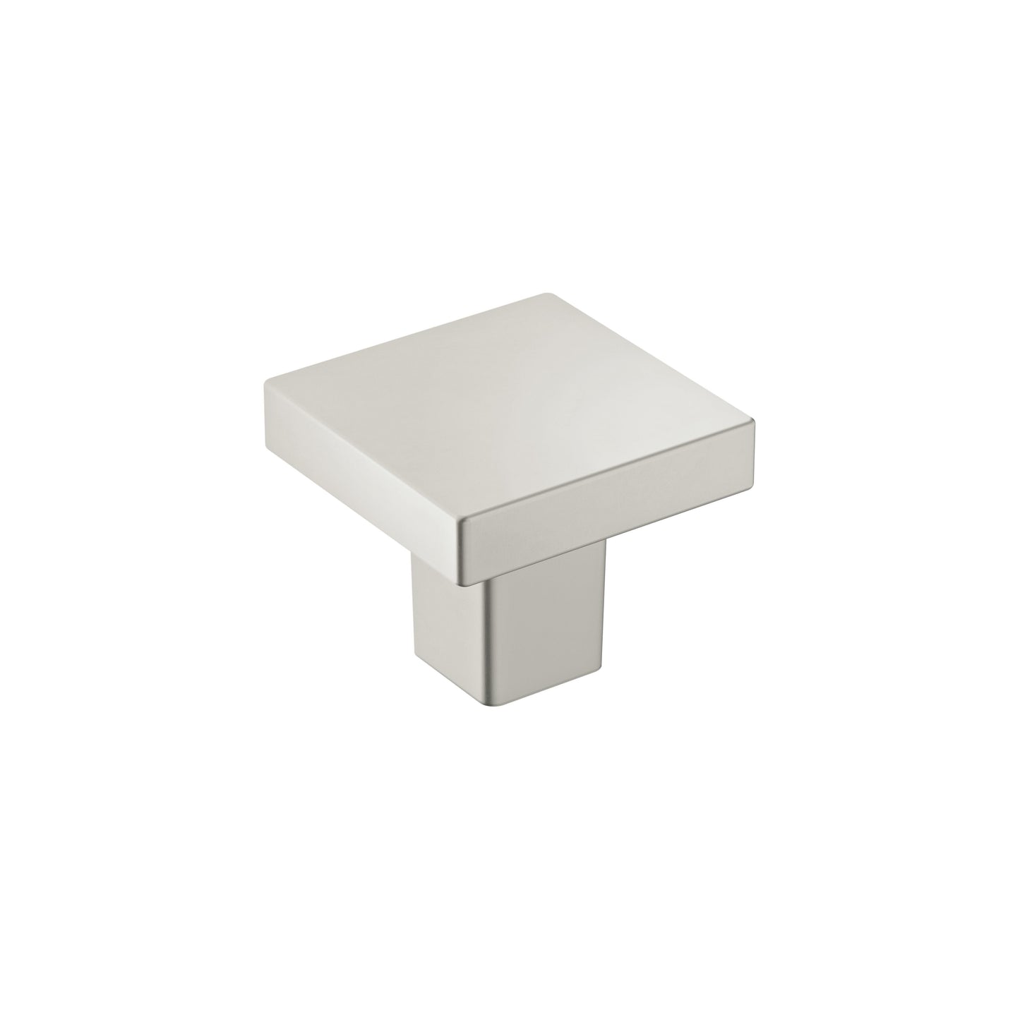 Amerock Monument Knob - 1-3/16 inch (30mm) Length - Satin Nickel