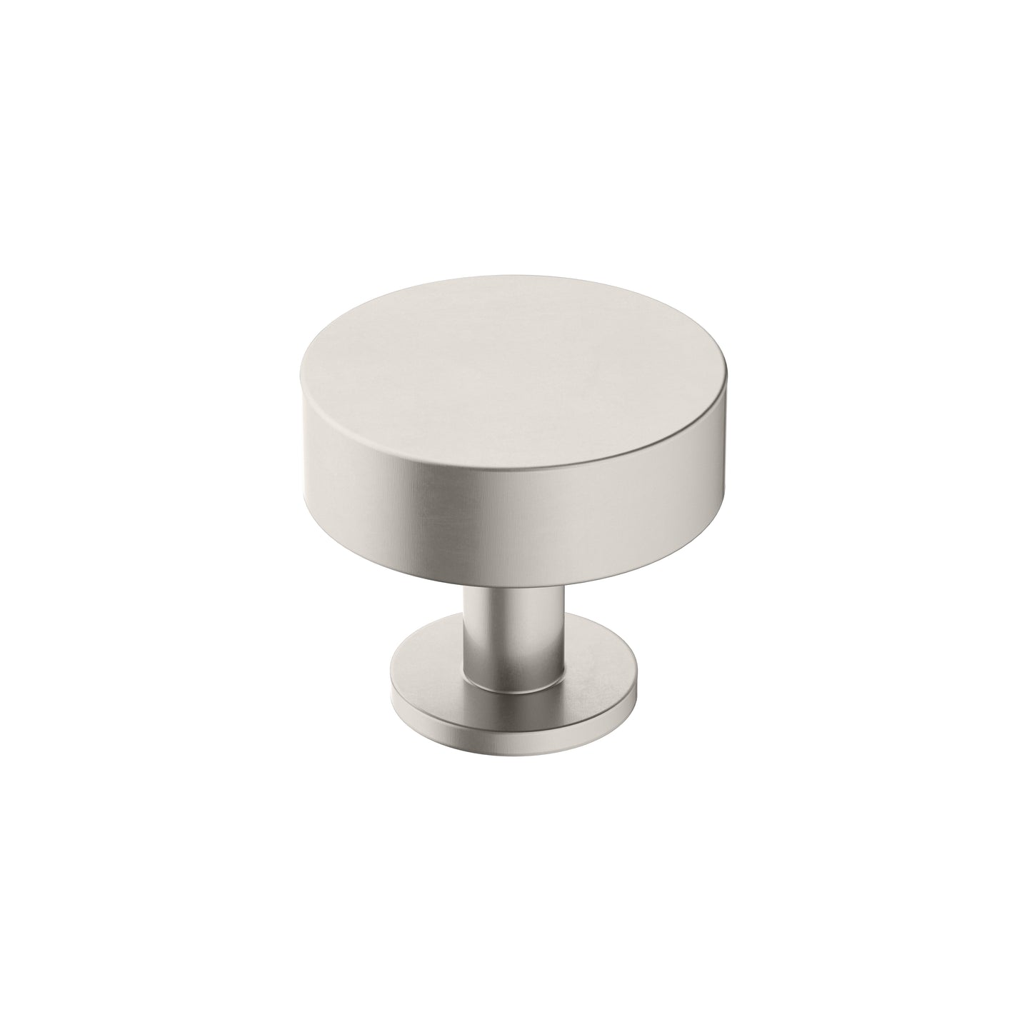 Amerock Radius Knob - 1-1/4 inch (32mm) Diameter - Satin Nickel