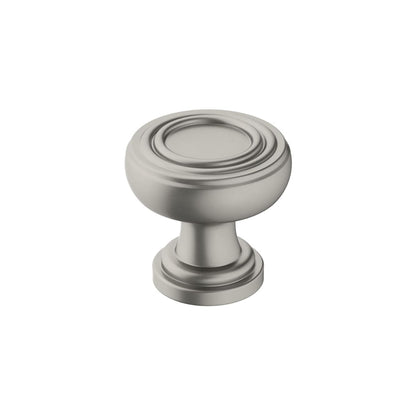 Amerock Ville Cabinet Knob - Satin Nickel