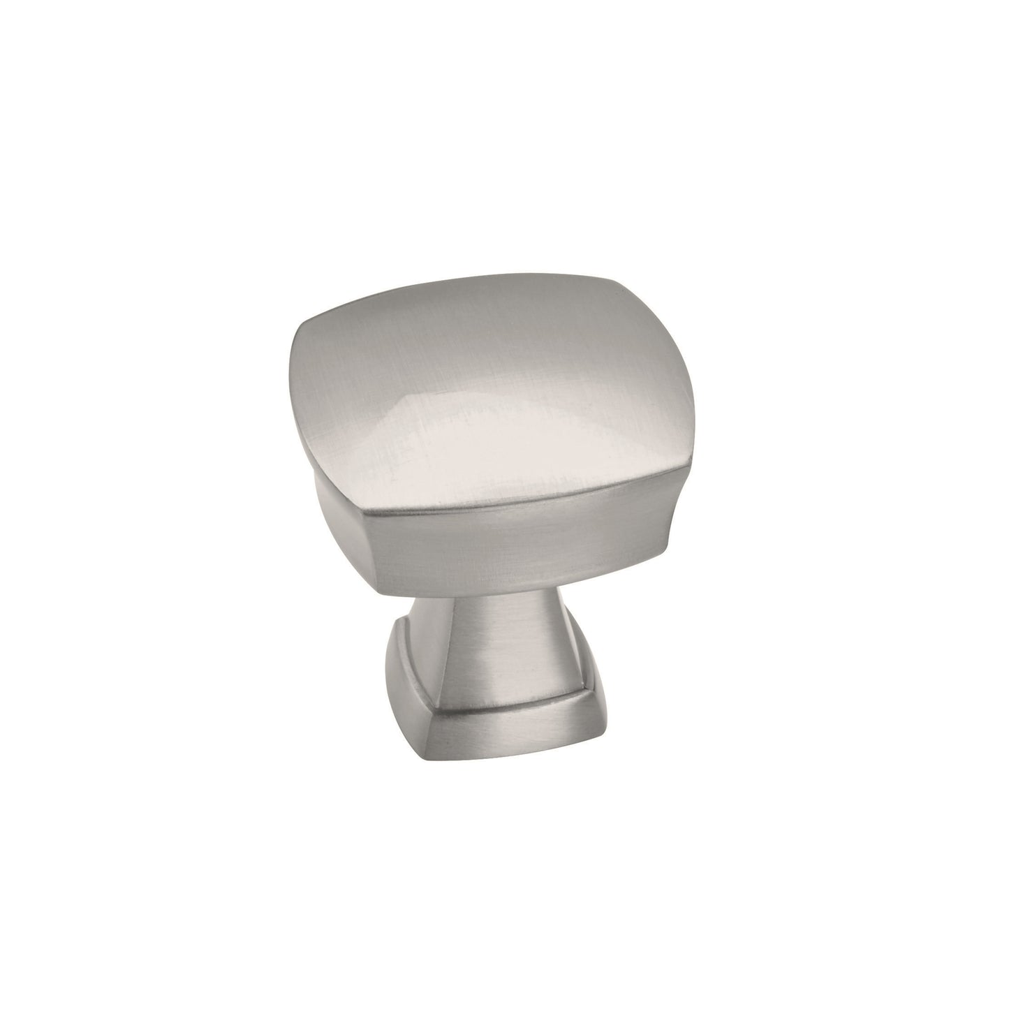Amerock Stature Knob - 1-1/4 inch (32mm) Length - Satin Nickel