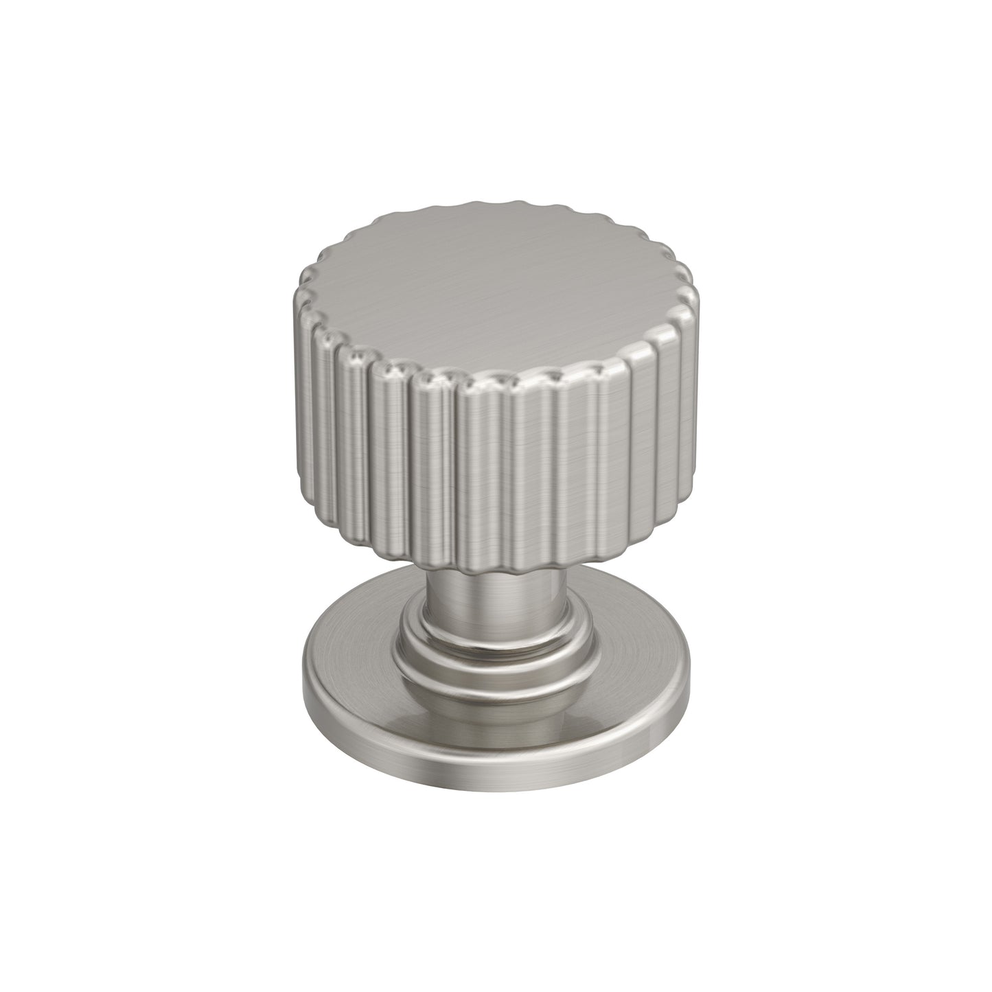 Amerock Ballard Knob - 1-1/8 inch (29mm) Diameter - Satin Nickel
