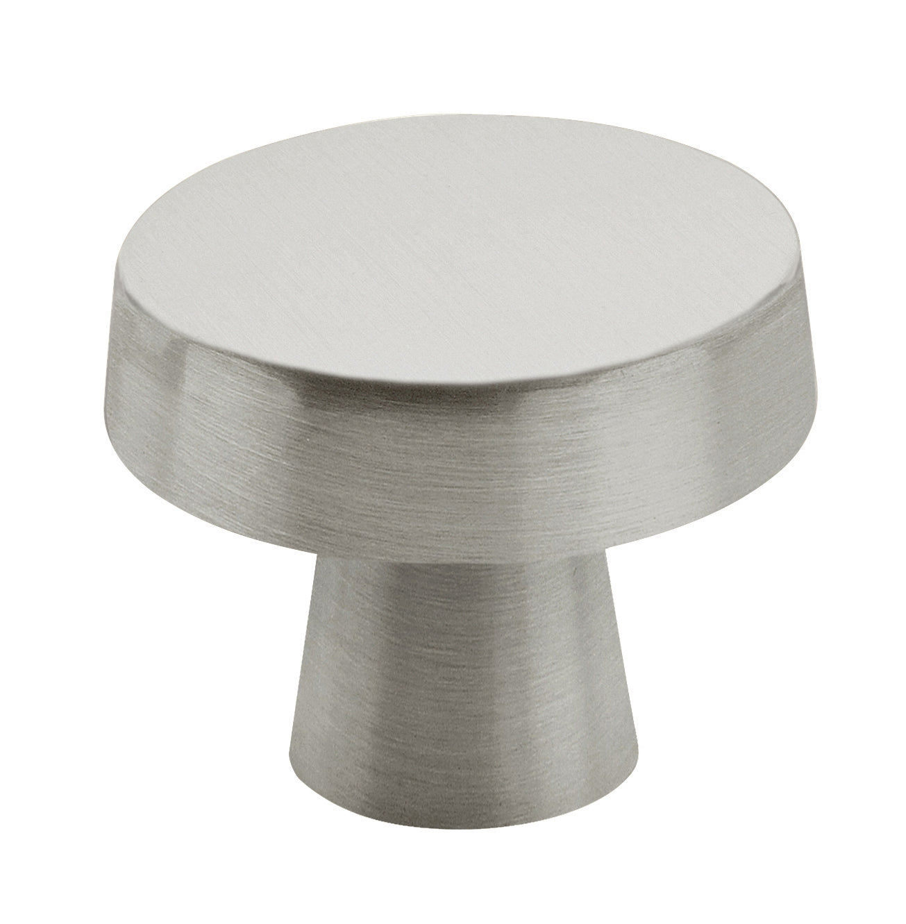 Amerock Blackrock Knob - 1-5/16 inch (33mm) Diameter - Satin Nickel