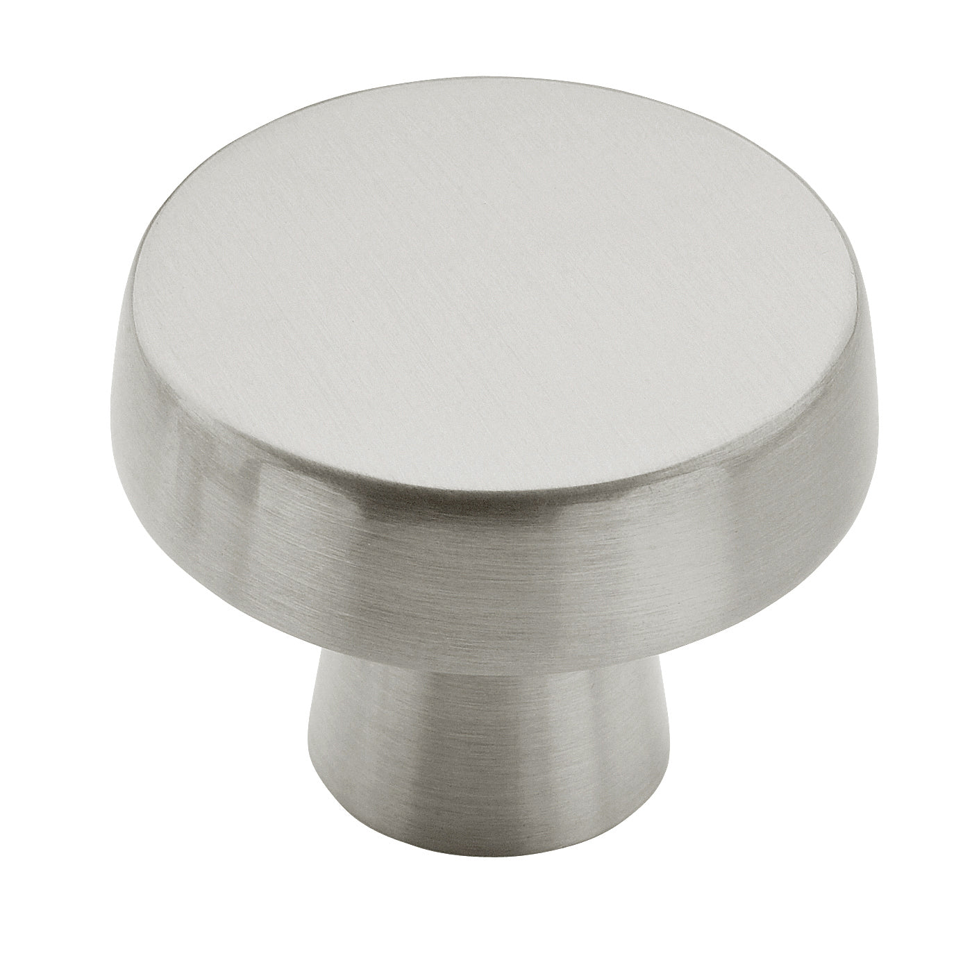 Amerock Blackrock Knob - 1-5/8 inch (41mm) Diameter - Satin Nickel