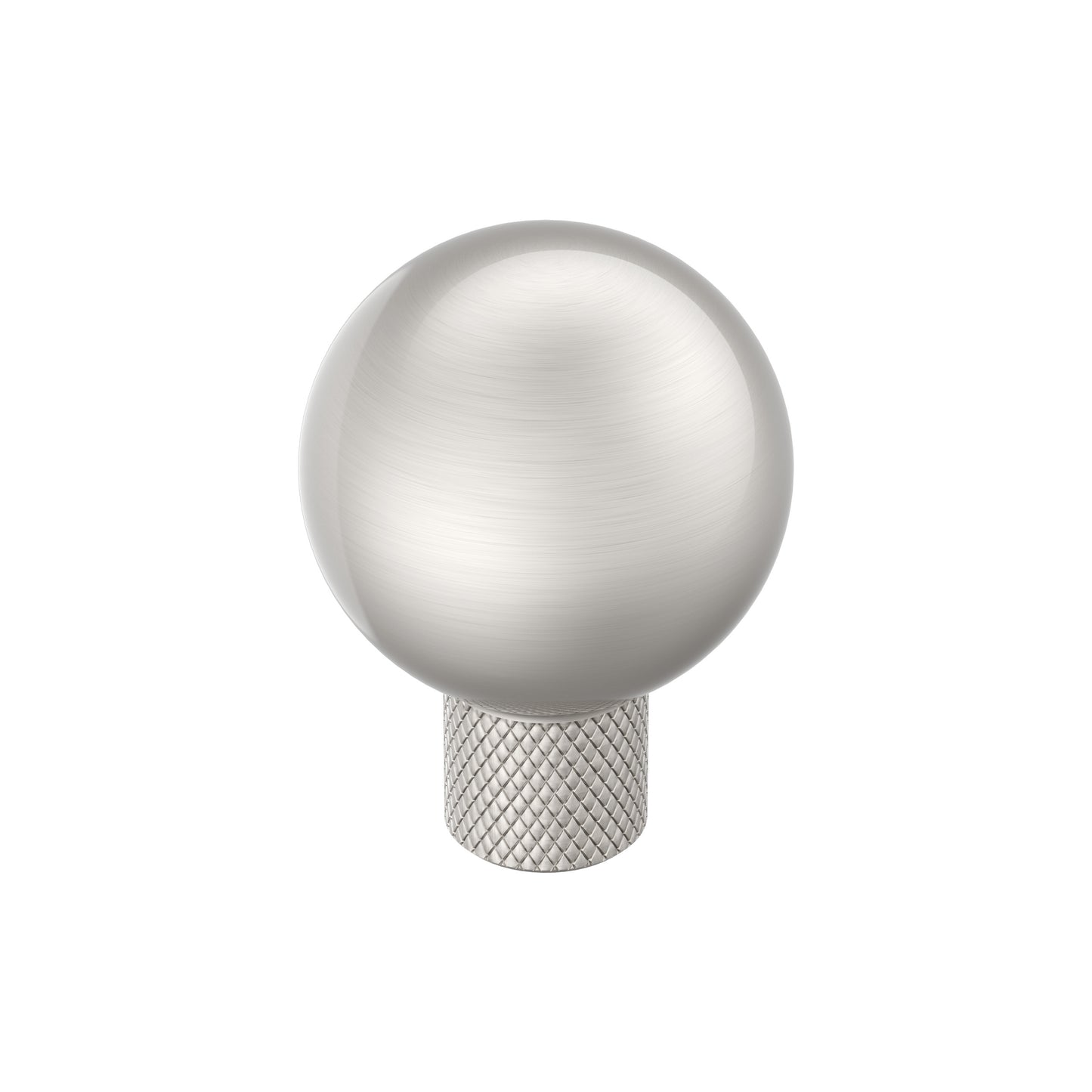Amerock Collet Knob - 1-1/8 inch (29mm) Diameter - Satin Nickel