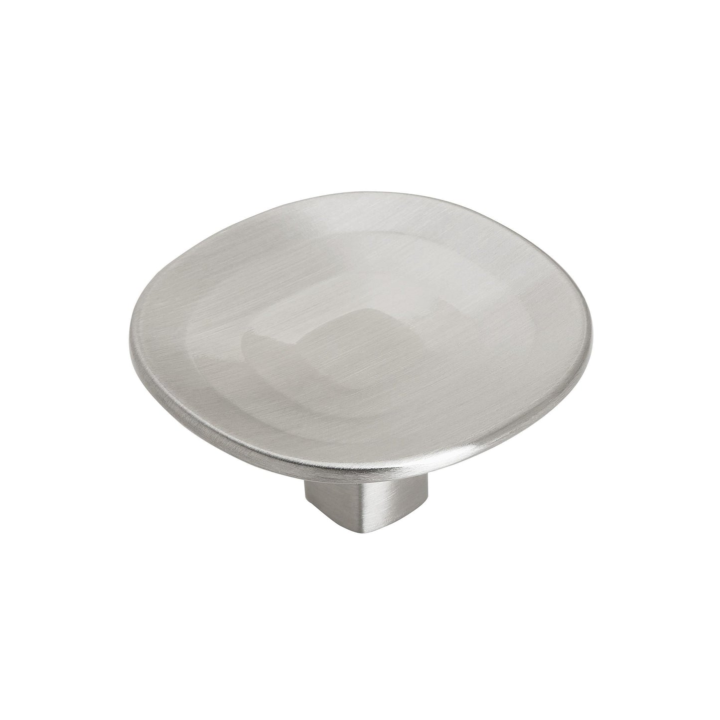 Amerock Concentric Knob - 1-9/16 inch (40mm) Diameter - Satin Nickel