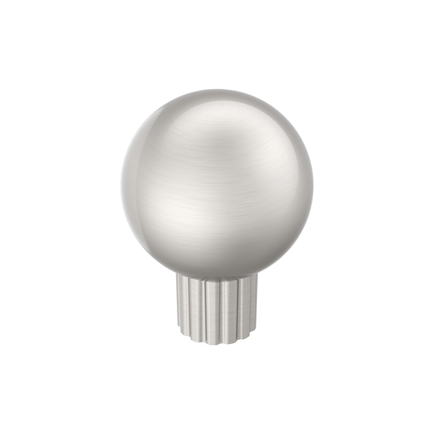 Amerock Cowrie Knob - 1-1/8 inch (29mm) Diameter - Satin Nickel