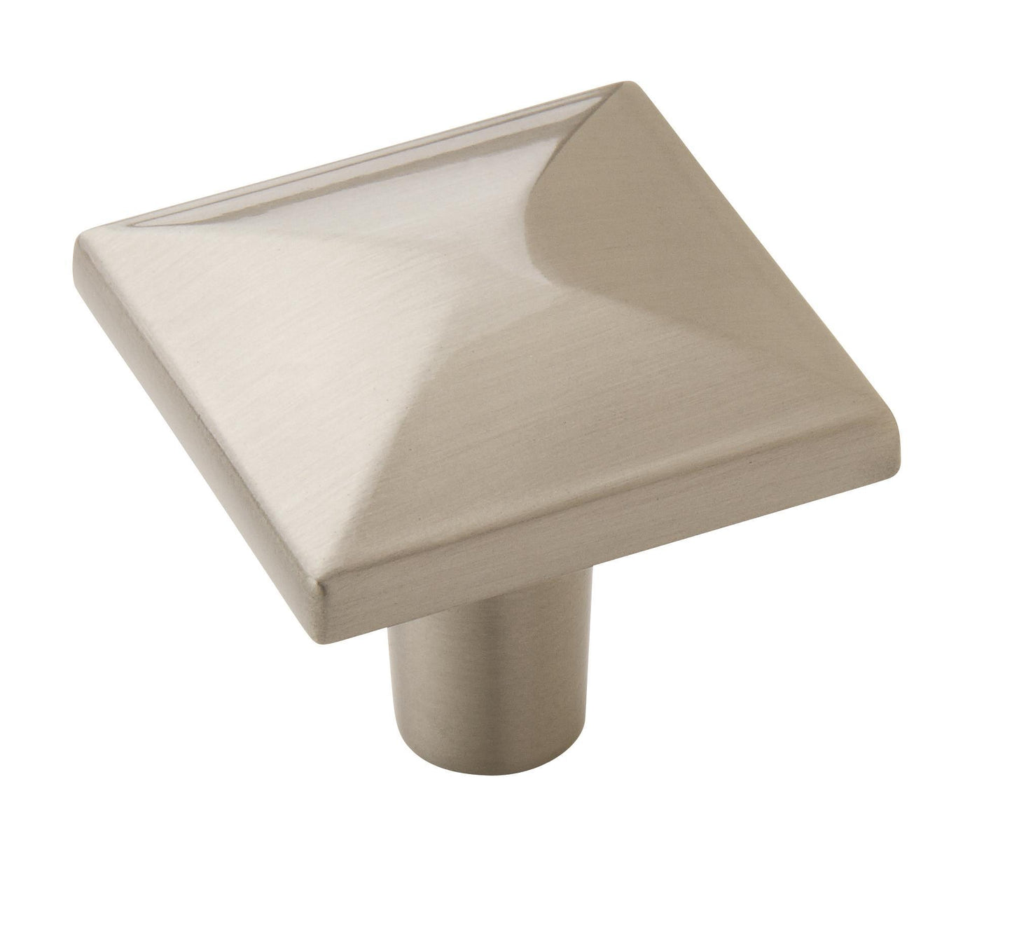 Amerock Extensity Knob - 1-1/8 inch (29mm) Length - Satin Nickel