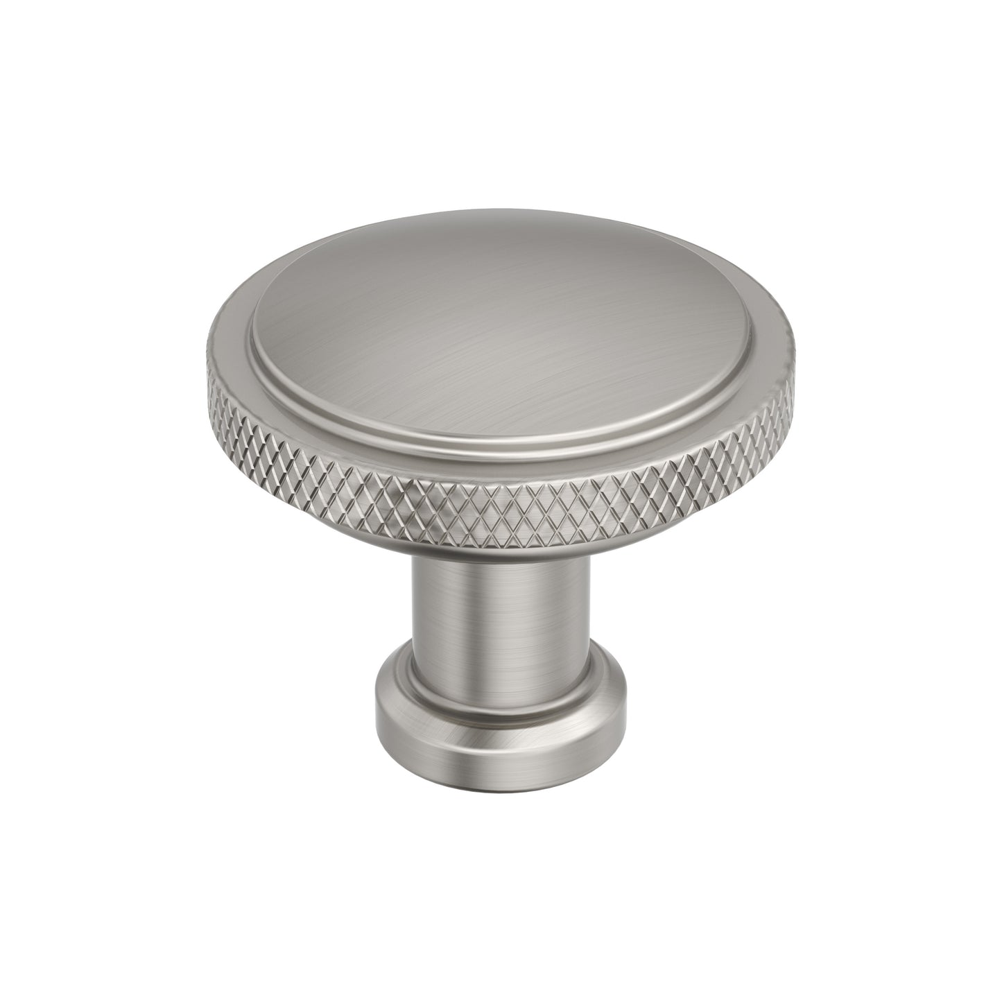 Amerock Faraday Knob - 1-1/4 inch (32mm) Diameter - Satin Nickel