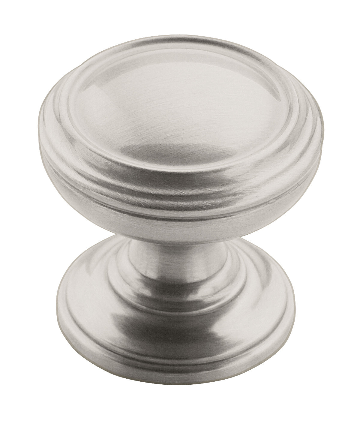 Amerock Revitalize Knob - 1-1/4 inch (32mm) Diameter - Satin Nickel
