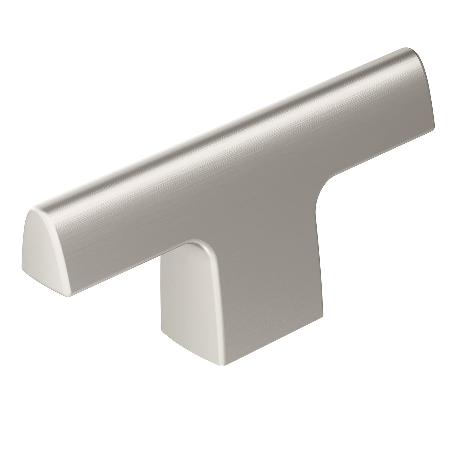 Amerock Riva Knob - 2-1/2 inch (64mm) Length - Satin Nickel