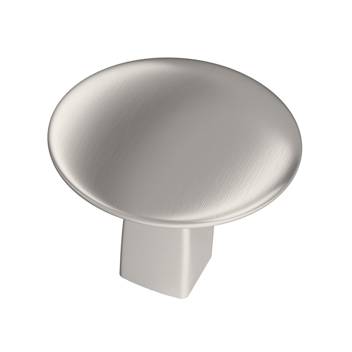 Amerock Riva Cabinet Knob - Satin Nickel