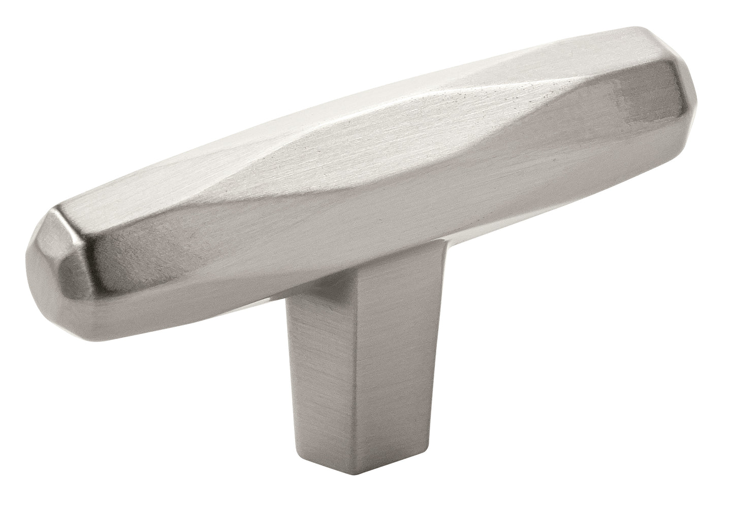 Amerock St. Vincent Knob - 2-1/2 inch (64mm) Length - Satin Nickel