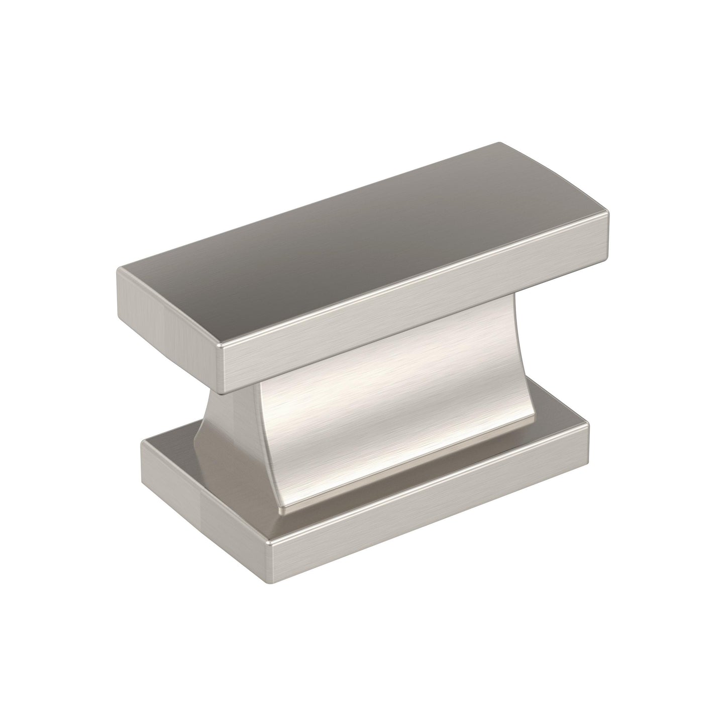 Amerock Socle Knob - 1-7/16 inch (37mm) Length - Satin Nickel
