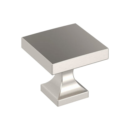 Amerock Pedestal Cabinet Knob - Satin Nickel