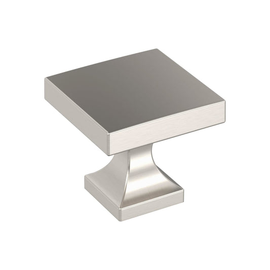 Amerock Pedestal Cabinet Knob - Satin Nickel