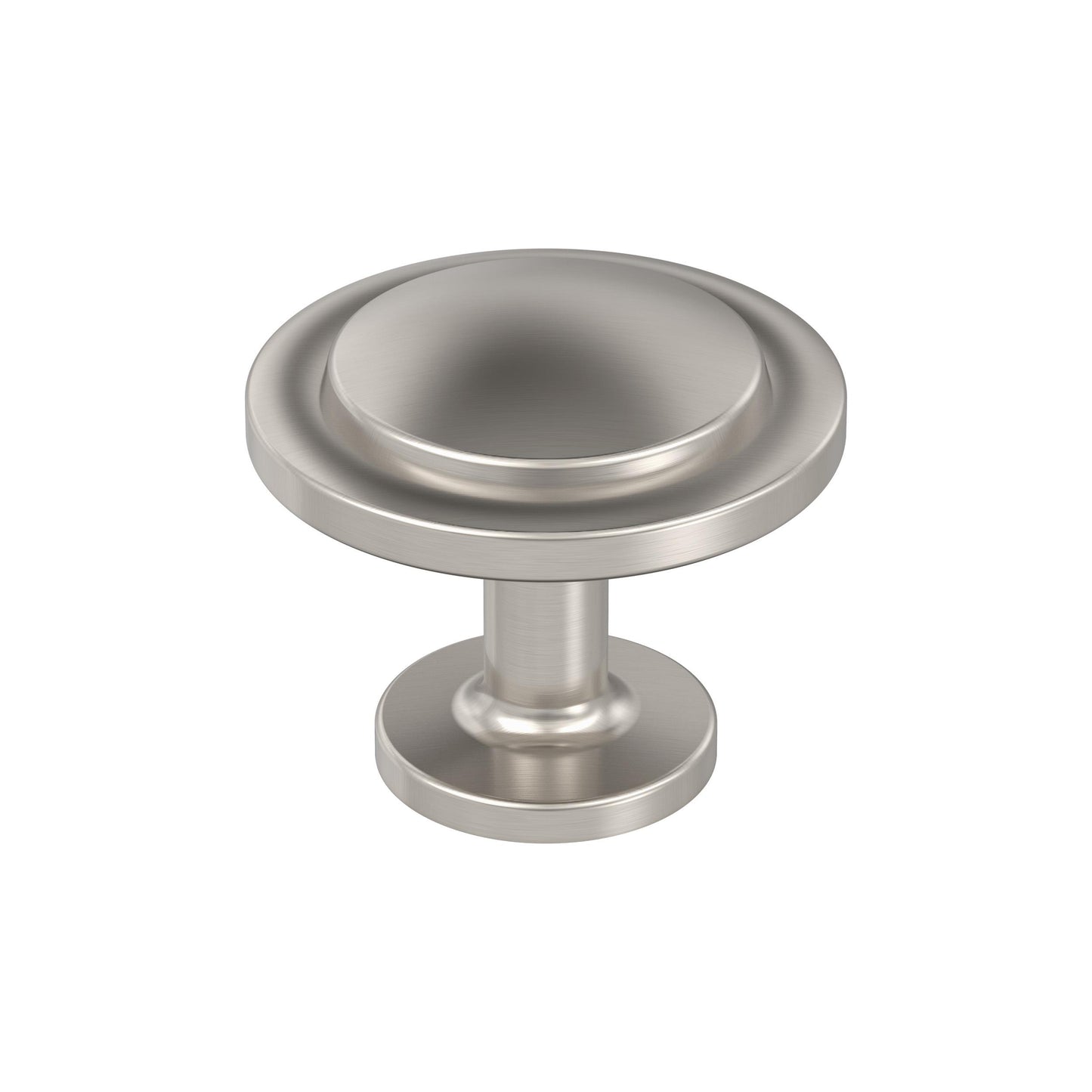 Amerock Loop Knob - 1-3/16 inch (30mm) Diameter - Satin Nickel