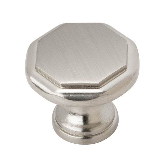 Amerock Torrance Cabinet Knob - Satin Nickel