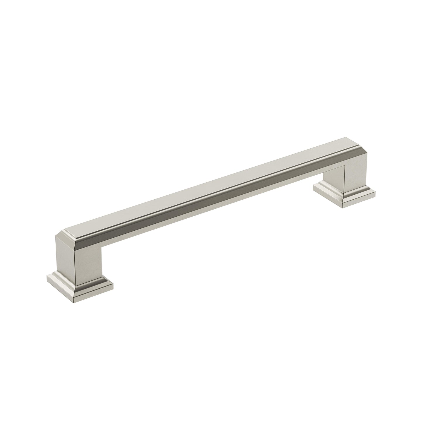 Amerock Appoint Pull - 5-1/16 inch (128mm) CTC - Satin Nickel