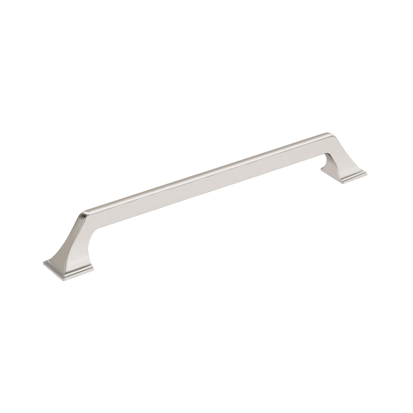 Amerock Exceed Pull - 8-13/16 inch (224mm) CTC - Satin Nickel
