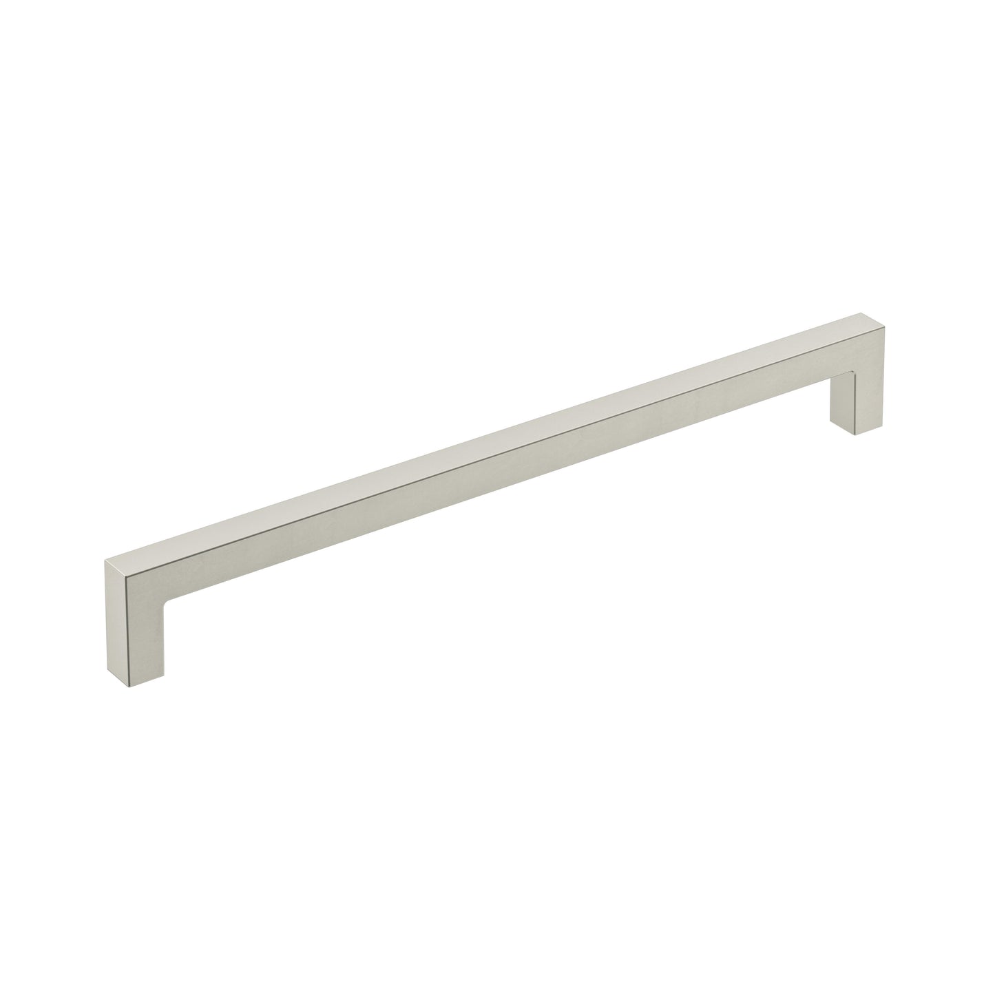 Amerock Monument Pull - 8-13/16 inch (224mm) CTC - Satin Nickel