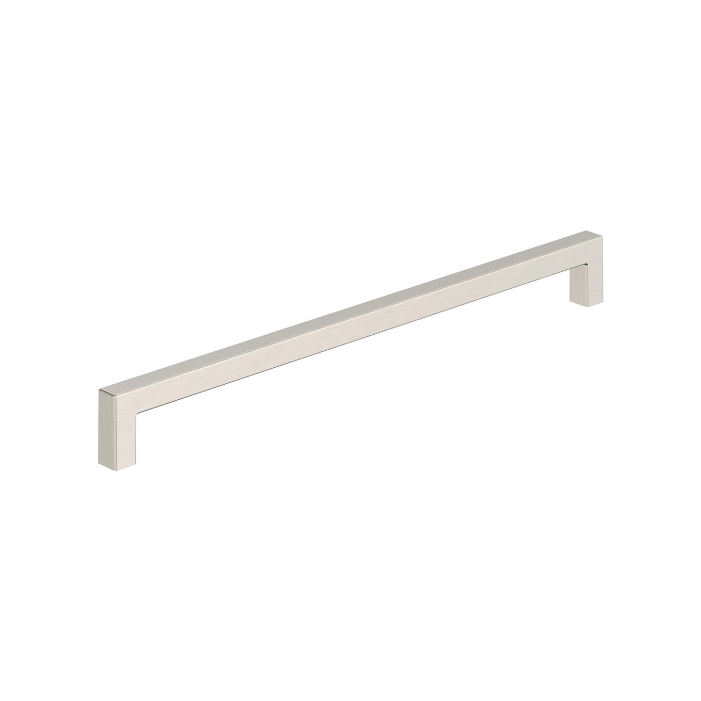 Amerock Monument Pull - 10-1/16 inch (256mm) CTC - Satin Nickel