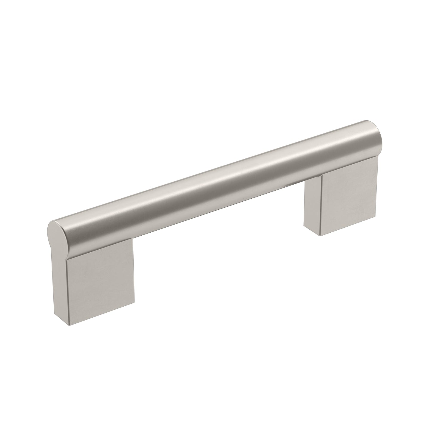 Amerock Versa Pull - 3-3/4 inch (96mm) CTC - Satin Nickel