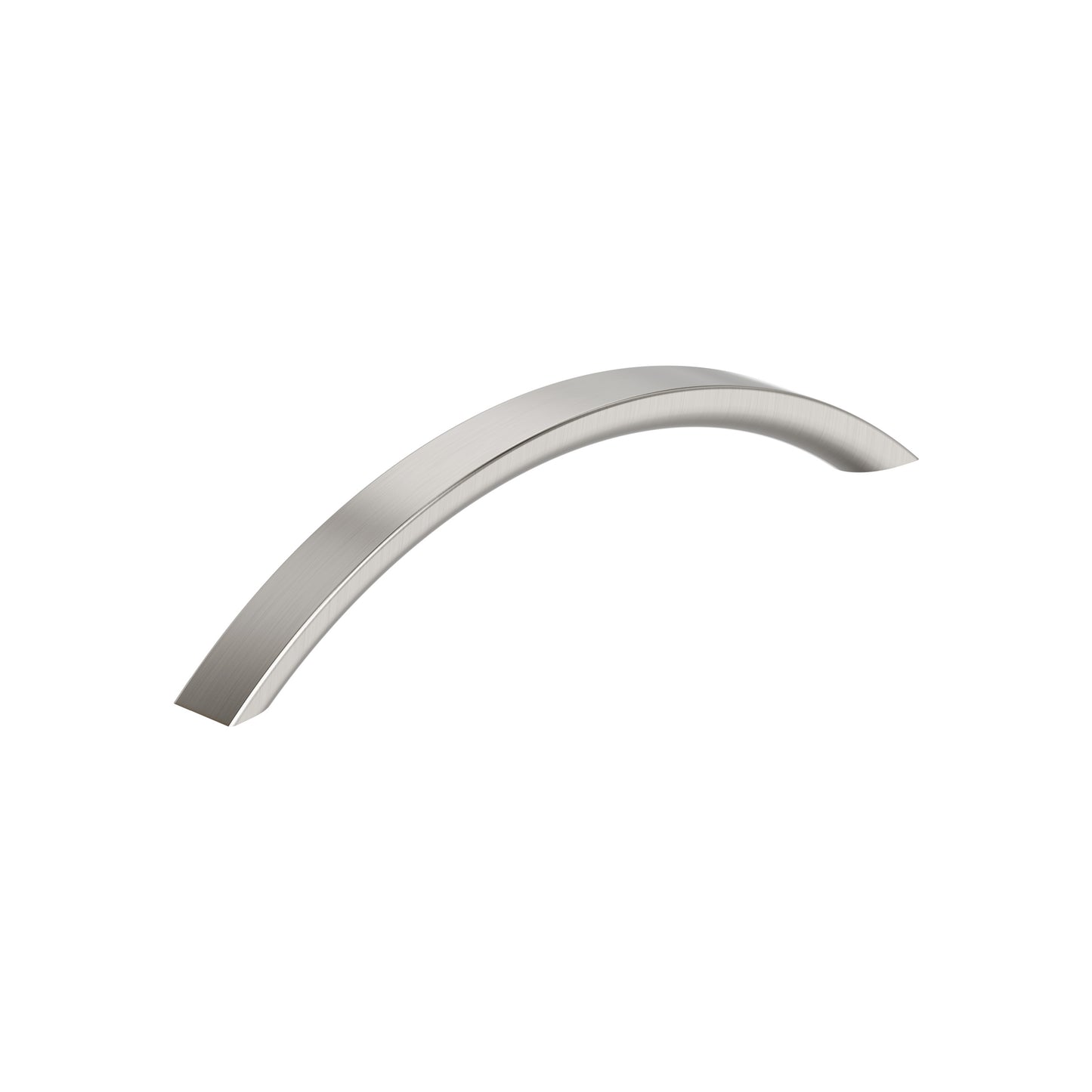 Amerock Parabolic Pull - 6-5/16 inch (160mm) CTC - Satin Nickel