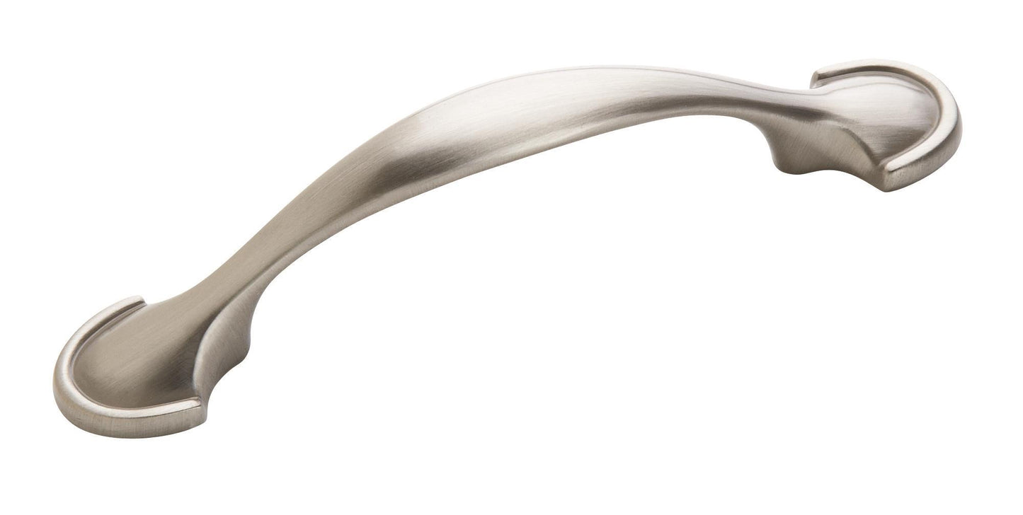 Amerock Fairfield Pull - 3 inch (76mm) CTC - Satin Nickel
