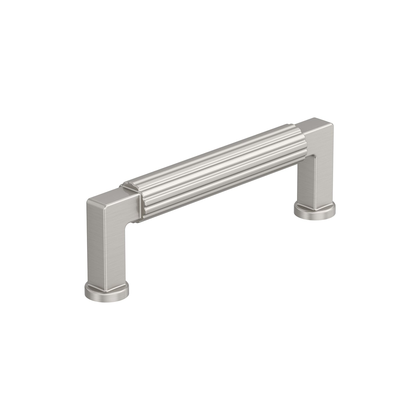 Amerock Ballard Pull - 3-3/4 inch (96mm) CTC - Satin Nickel