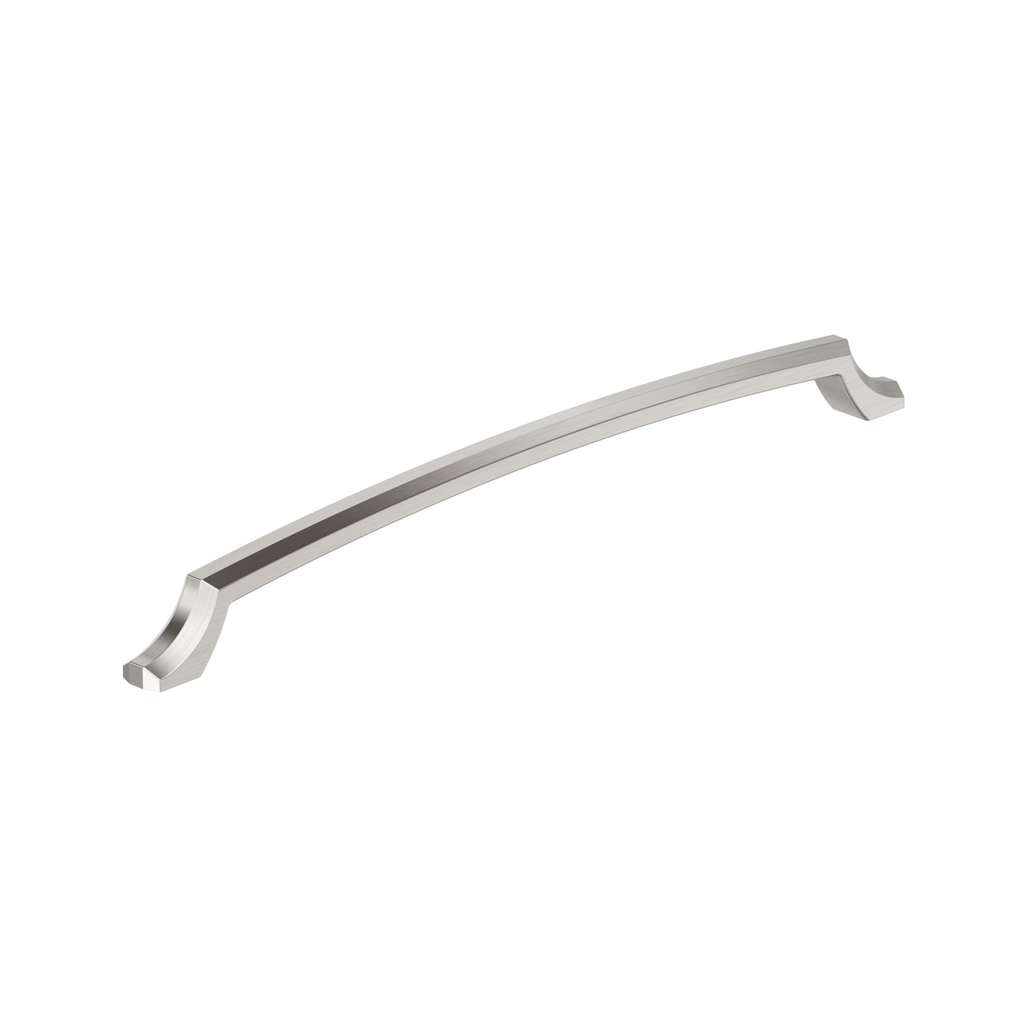 Amerock Bellamy Pull - 12-5/8 inch (320mm) CTC - Satin Nickel
