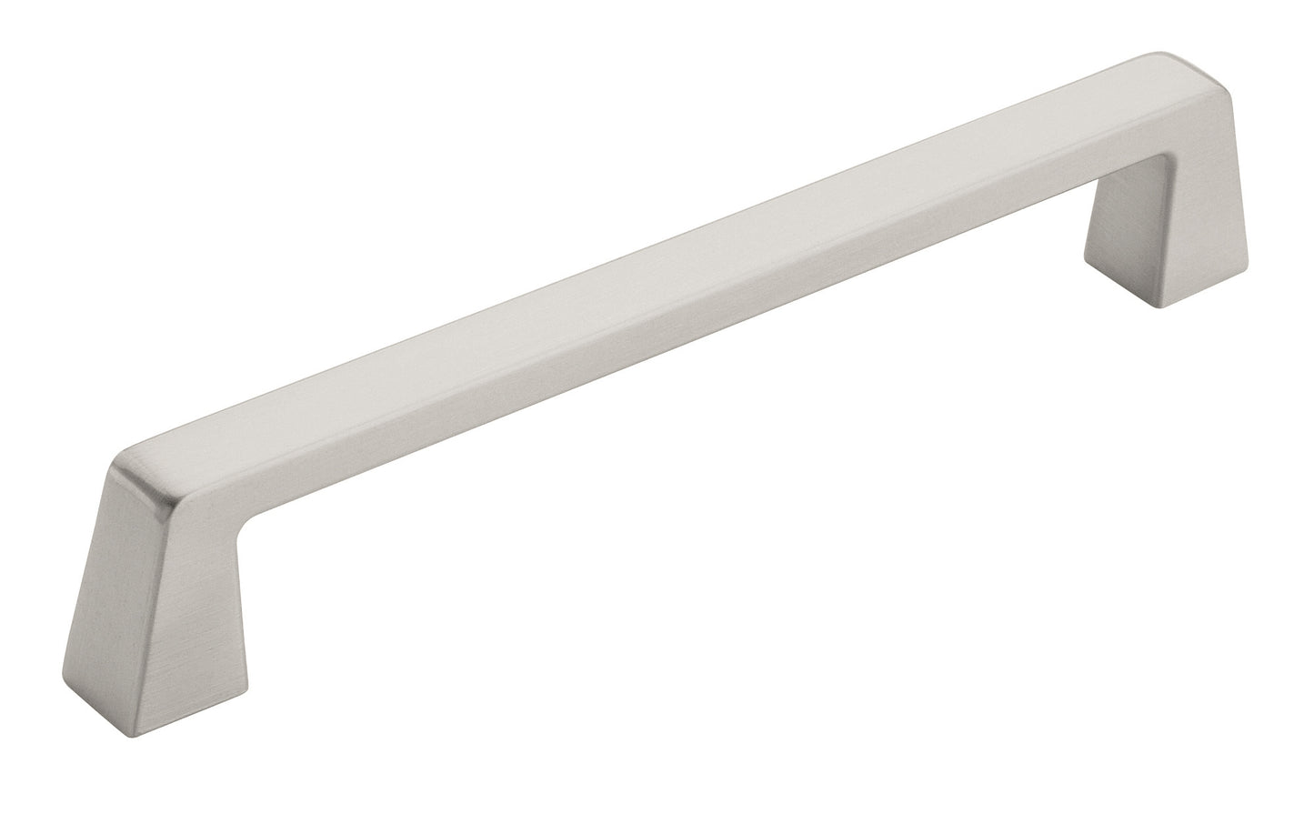 Amerock Blackrock Pull - 6-5/16 inch (160mm) CTC - Satin Nickel