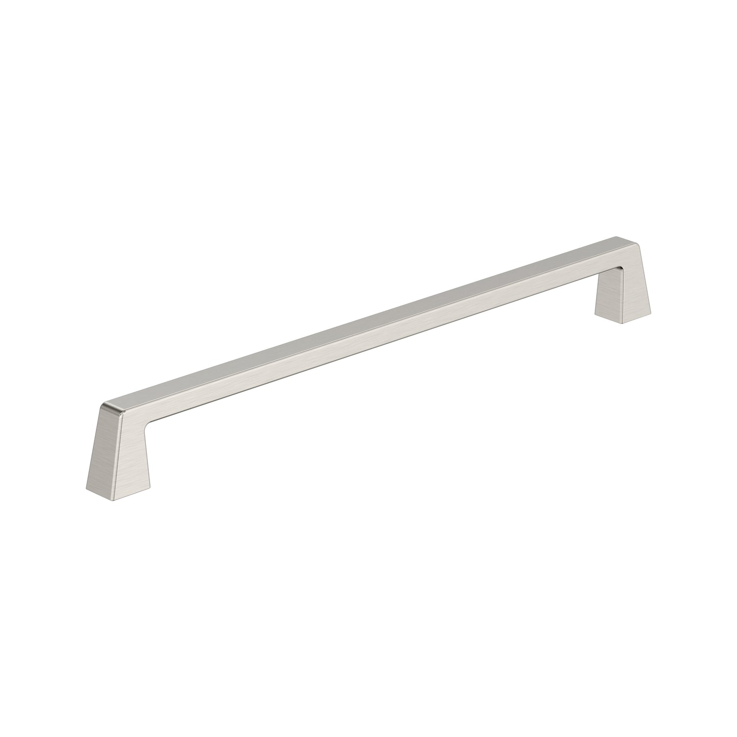 Amerock Blackrock Pull - 10-1/16 inch (256mm) CTC - Satin Nickel