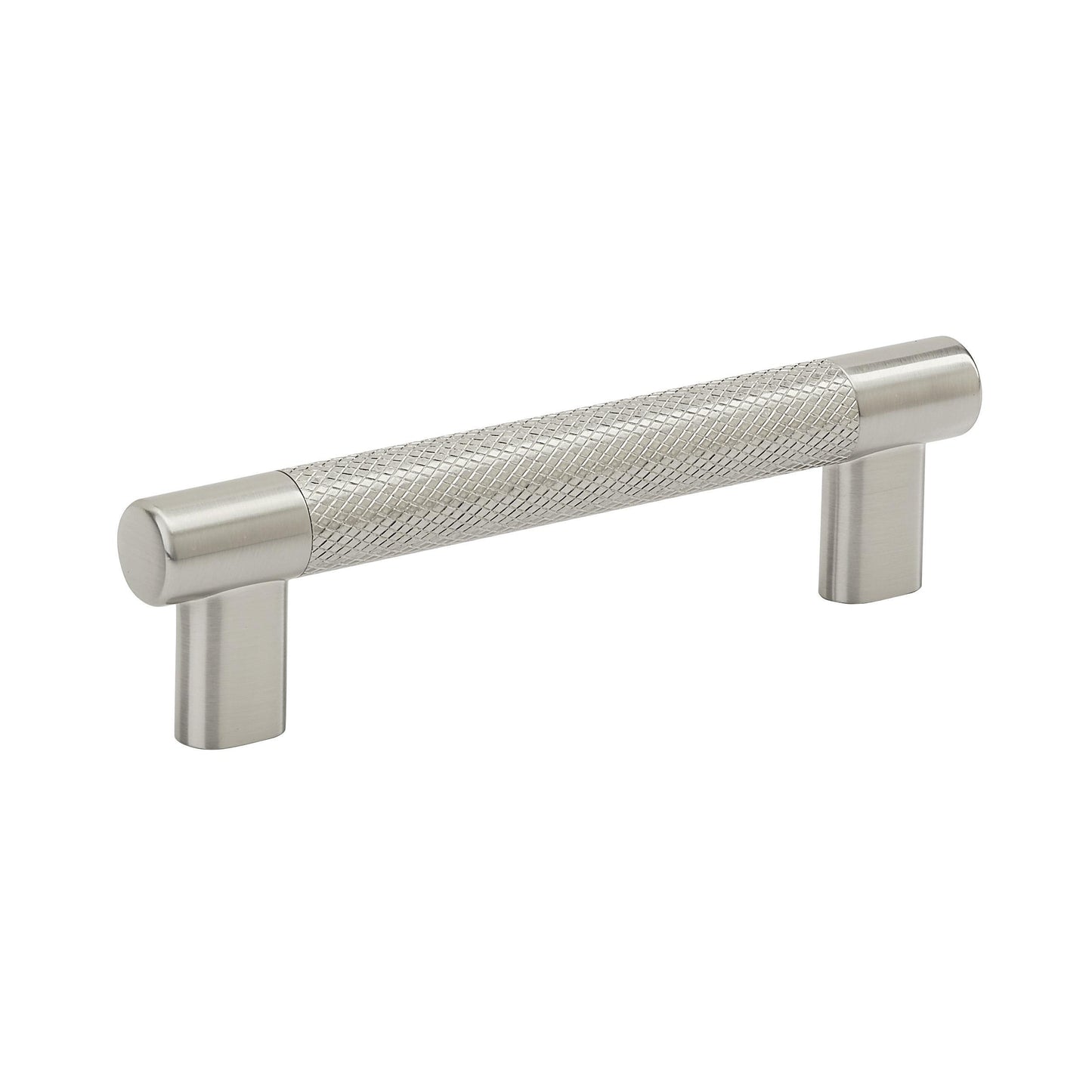 Amerock Bronx Pull - 5-1/16 inch (128mm) CTC - Satin Nickel