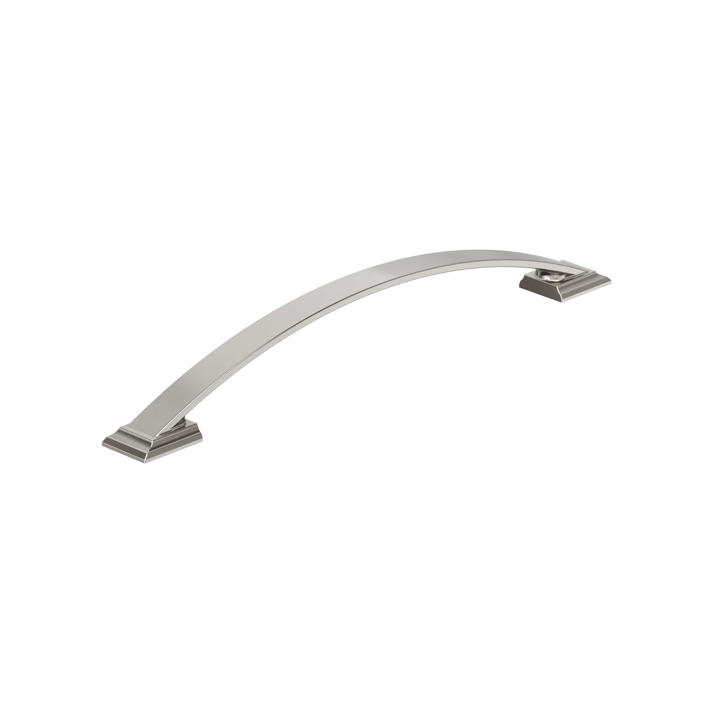Amerock Candler Pull - 8-13/16 inch (224mm) CTC - Satin Nickel